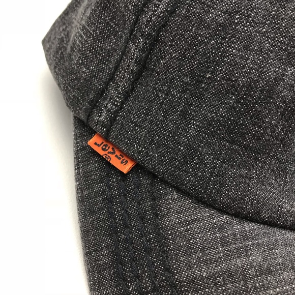 Levi’s Re/Done Denim Strapback Orange Tab Jean Hat - Picture 2 of 8